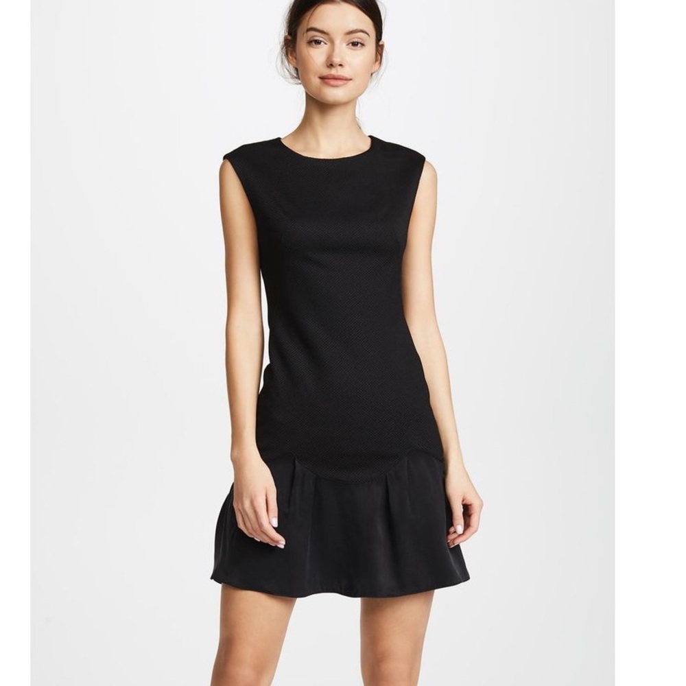 Rebecca Taylor l Stacy Textured Flare Dress Size 4
